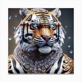 Luxury Tiger Canvas Print