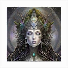 Elven Goddess 1 Canvas Print