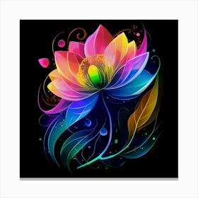 Lotus Flower Canvas Print