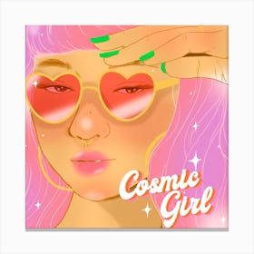 Cosmic Girl Canvas Print