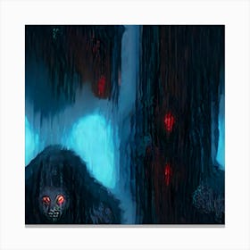 Sinister Phosphorescence 1 Canvas Print