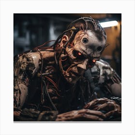 Cyborg Canvas Print