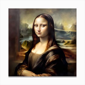 Young Mona Lisa 111235 Canvas Print