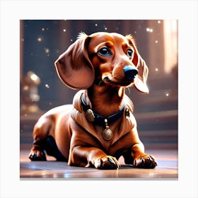 Dachshund Canvas Print