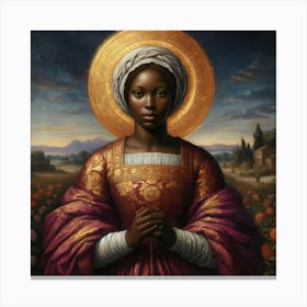 Holy woman Canvas Print