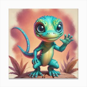 Little Lizard Canvas Print