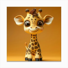 Giraffe 83 Canvas Print