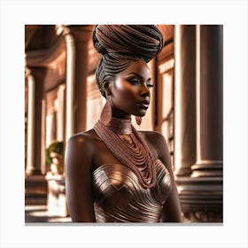 African Beauty 1 Canvas Print