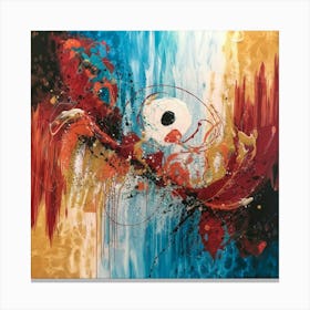 Abstract Painting 1 Canvas Print