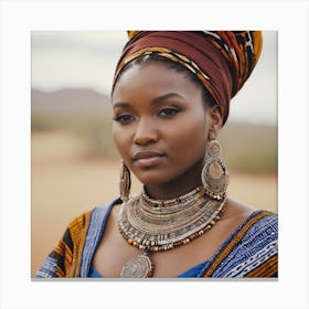 African Treasure Canvas Print