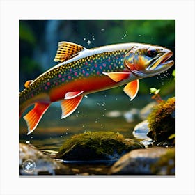 Brook Trout Canvas Print