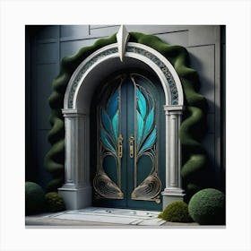 Doorway To A Palace Canvas Print