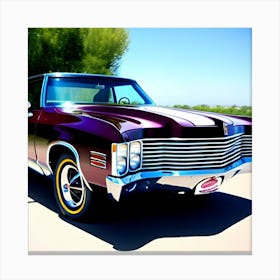 Chevrolet El Camino Canvas Print