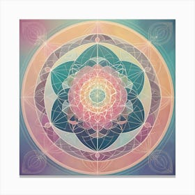 Sacred geometry Canvas Print