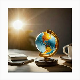 Globe under the Sun Canvas Print