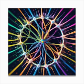 Neuron Art 1 Canvas Print