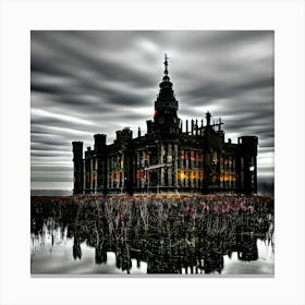 Abandoned Castle Canvas Print