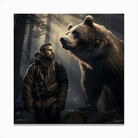 Unexpected journey in the wild Canvas Print