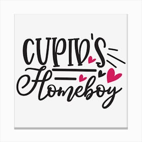 Cupid S Homeboy Design  Canvas Print