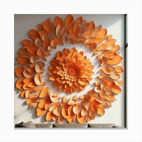 Flower Wall Art 1 Canvas Print