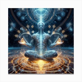 Astral Projecttion Prompt 3 Canvas Print