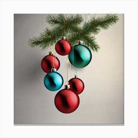 Christmas Ornaments 11 Canvas Print