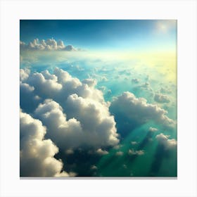 Sky And Clouds 1 Canvas Print