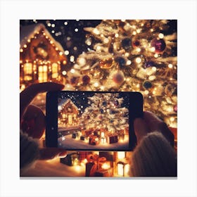 Christmas 50 Canvas Print