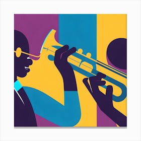 Jazz Musicians 2 Canvas Print