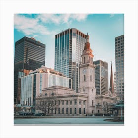 Buildings Canvas Print