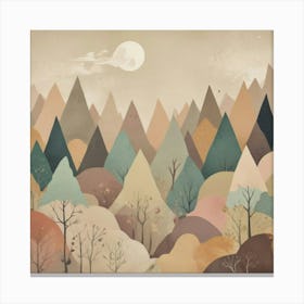 Forest Landscape Canvas Print