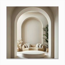 Room With Arches 12 Canvas Print