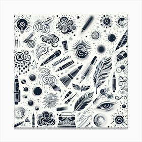 Doodles Canvas Print