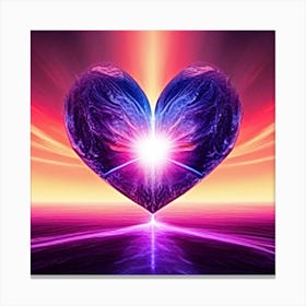 Heart Based (1) Canvas Print