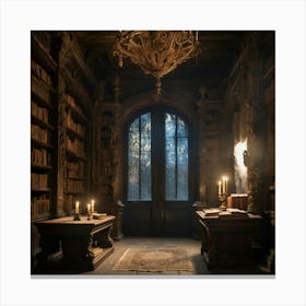 Library Canvas Print