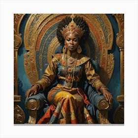 African Queen Canvas Print