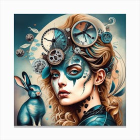 Alice In Wonderland Canvas Print