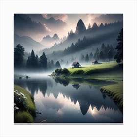 Landscape Painting 65 Canvas Print