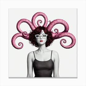 Octopus Head 5 Canvas Print