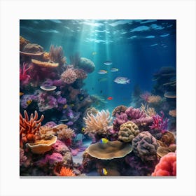 Coral Reef Canvas Print