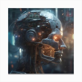 Cyborg 103 Canvas Print