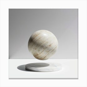 Marble Sphere Canvas Print
