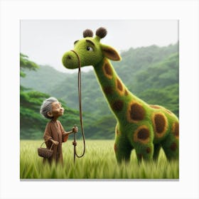 Giraffe Canvas Print