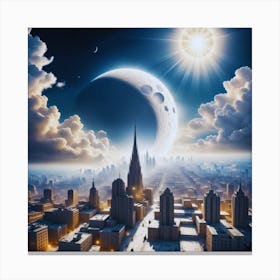 Cityscape 2 Canvas Print