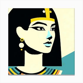 Cleopatra Portrait Artwork 114 Canvas Print