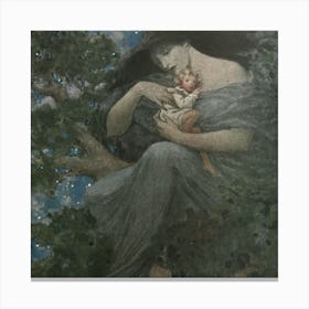 'The Mother And Child' Canvas Print