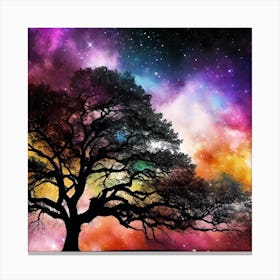 Tree In The Sky 19 Canvas Print