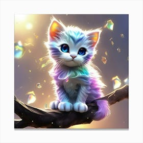 Cute Kitten 13 Canvas Print