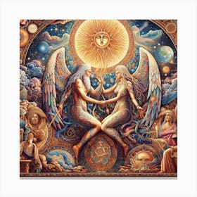 Angels And Demons 1 Canvas Print