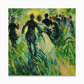 Edouard Manet'S Dance Canvas Print